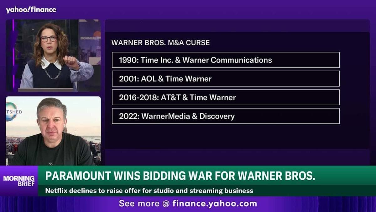 What Paramount needs to do to beat the Warner Bros. M&A curse - AOL