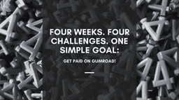 Four Weeks. Four Challenges. One Simple Goal: Get Paid on Gumroad! | by Jamie Northrup - Minimalist Hustler | Apr, 2026 | Minimalist Side Hustles
