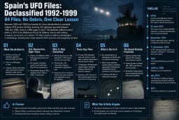 Spain's 84 UFO Files: What Declassification Revealed