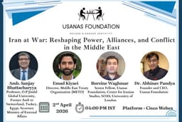 Iran at War: Reshaping Power, Alliances, and Conflict in the Middle East - Usanas Foundation - Decode Diagnose Demystify