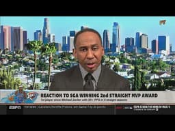 “Wemby’s coming for EVERYBODY next!” – Stephen A. WARNS league after SGA’s MVP repeat | FIRST TAKE