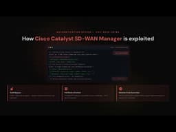 CVE-2026-20182: Auth Bypass in Cisco Catalyst SD-WAN Manager