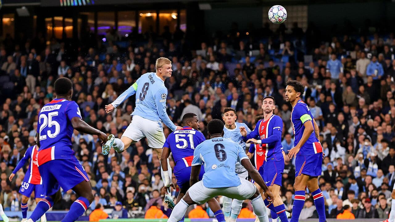 Watch: Haaland becomes Man City's all-time leading scorer in UCL