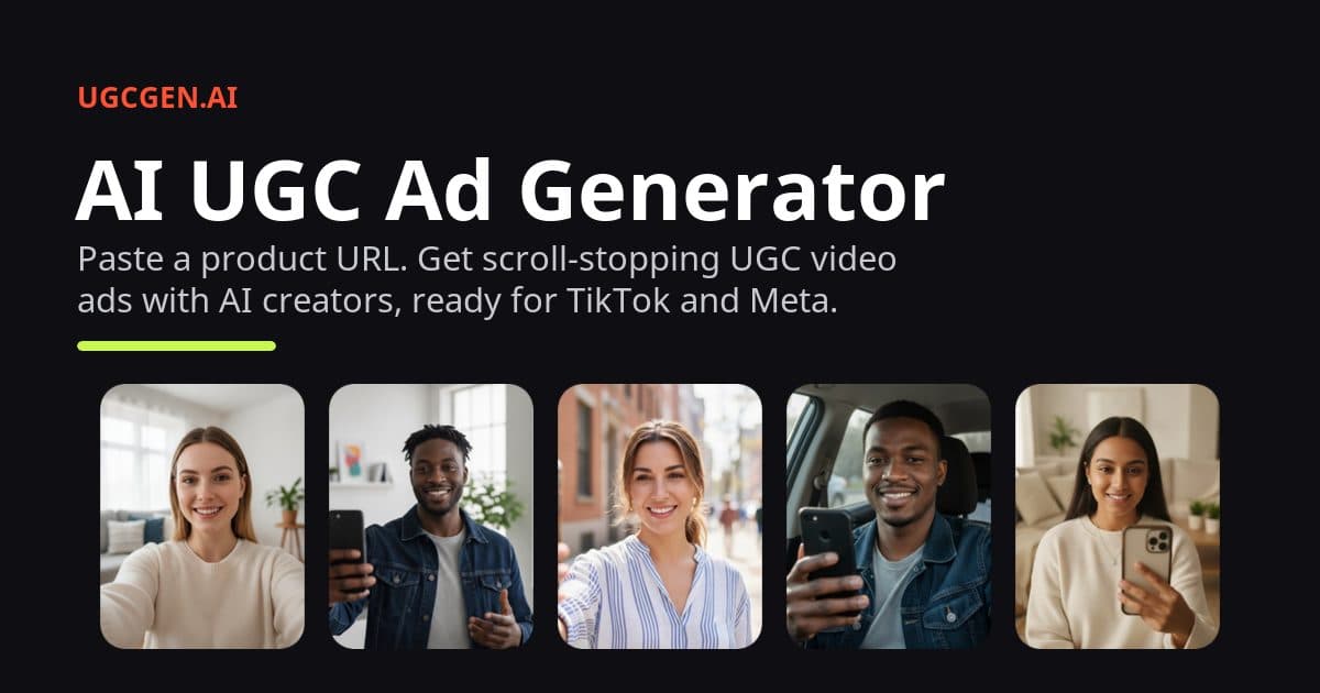 Faceless UGC Ads: Make Video Ads Without a Face