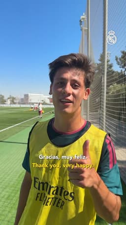 @realmadriden: 😊 Welcome back, @10ArdaGuler! https://t.co/hTWFrGfluE