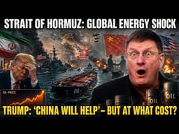 Strait of Hormuz DISASTER for Trump : Iran & China LAUGH as US Economy BRINK of Collapse