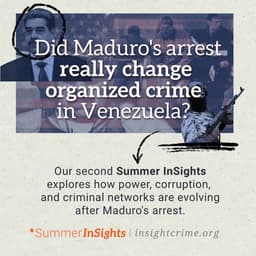 @InSightCrime: ☀️Maduro is gone. But Venezuela's criminal landscape did not disappear with him.
This week's #Summer...