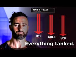🚨 Trump Says "Hit Iran Hard" — Bitcoin Dumps, Gold Crashes, SPX Gives It All Back