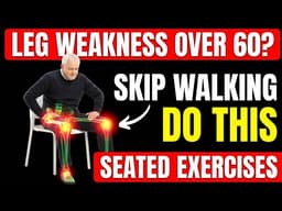 Over 60? 4 Chair Exercises to Restore Glute Strength Faster Than Gym Machines | Senior Fitness