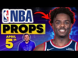 BEST PRIZEPICKS & UNDERDOG NBA PLAYER PROP BETS & FREE PICKS, EASTER SUNDAY, April 5th, 2026