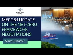 MEPC 84 update on the Net‑Zero Framework negotiations