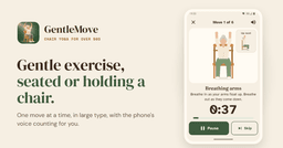 GentleMove: Chair Yoga for Over 50s - ClearStack Apps