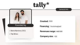How Tally bootstrapped to $4M ARR with radical simplicity