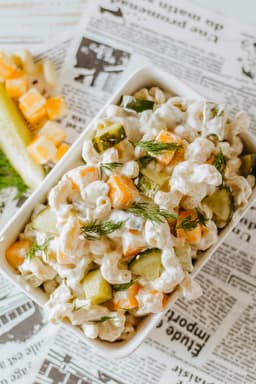 Creamy Dill Pickle Pasta Salad (Easy Summer Side Dish)