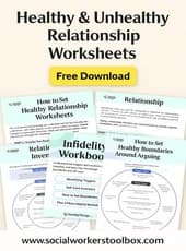 Free Relationship Worksheets PDF - Boundaries, Communication and ...