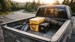 How to Secure Coolers, Tools & Gear for Road Trips