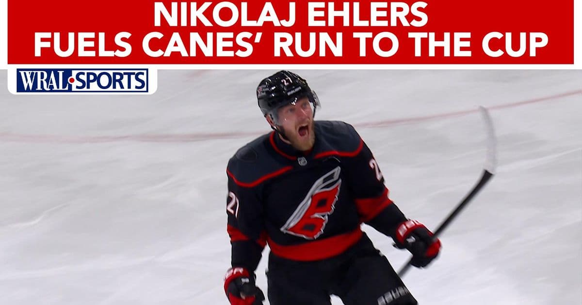 Nikolaj Ehlers fuels Hurricanes’ Stanley Cup run with breakout playoff performance