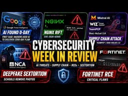 Cybersecurity Week in Review: AI-Built Exploits, 18-Year-Old NGINX Flaw, Signed Supply Chain Attacks