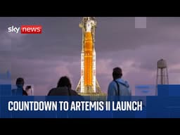 NASA's Artemis II moon rocket set to take off tonight