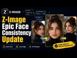 Z-Image Epic Face Consistency Update: 8-Step ControlNet + Lora for Million-Pixel HD Editing