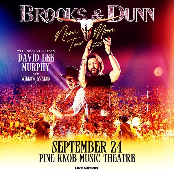 Brooks & Dunn Announce 2026 Neon Moon Tour At Pine Knob Music Theatre September 24 | 313 Presents