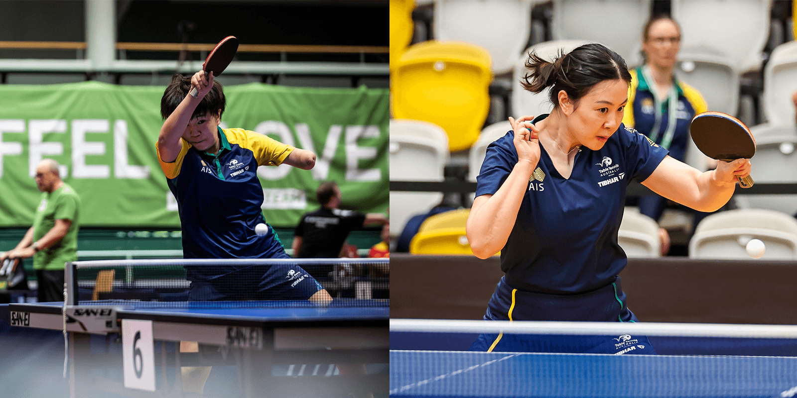 Lei and Yang to Compete in the ITTF World Para Elite Yvelines