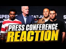 ERROL SPENCE VS TIM TSZYU PRESS CONFERENCE REACTION!!
