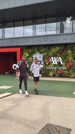 @LFC: Ali back in action 🧤⚽️ https://t.co/cyYZqxLDTx