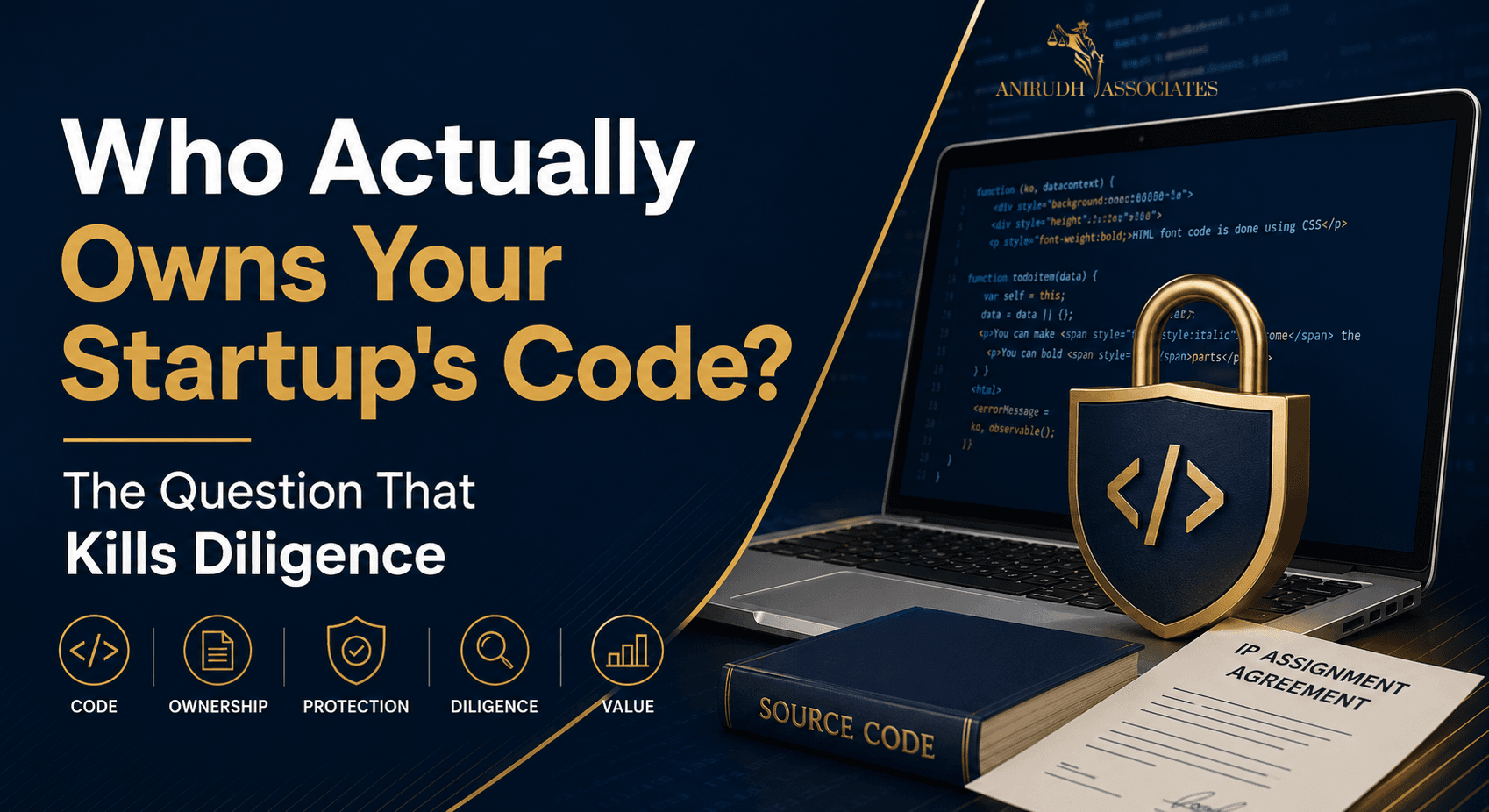 Who Owns Your Startup's Code? IP Diligence Explained