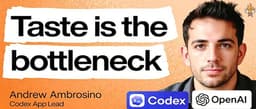 Codex技术大佬亲自揭秘：做AI产品最后拼的竟然是“品味”？
