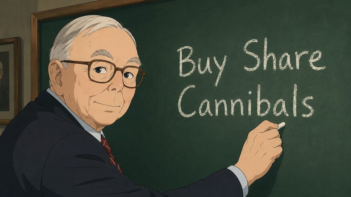 Share Cannibals: Why Charlie Munger Loved Them.