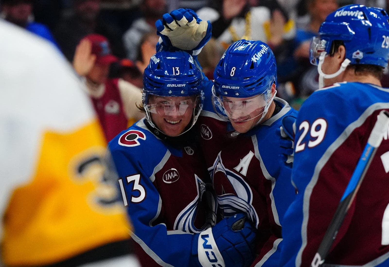Penguins Strike Twice in 29 Seconds as Avalanche ...