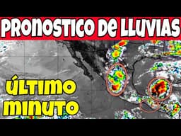 🌧️ CICLON AMANDA será peligroso para MEXICO?