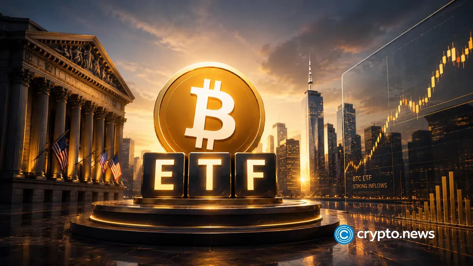 Bitcoin ETFs draw $853.5M in five-day inflow streak - Crypto News