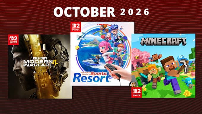 Upcoming Games – October 2026