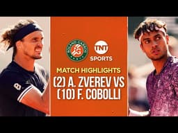 No. 2 Alexander Zverev vs No. 10 Flavio Cobolli 🎾 | Roland-Garros 2026 Men's Final Match Highlights