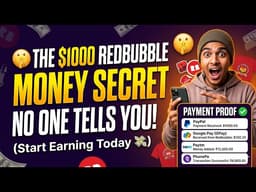 💰$1,000/Month on Redbubble: My Exact Strategy Revealed!