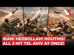 Iran, Hezbollah, Houthis Bomb Israel In Rare Coordinated Assault As Missiles Rain Down | VERTEX