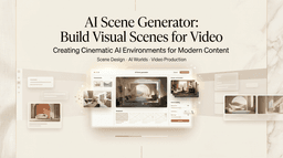 AI Scene Generator: Build Visual Scenes for Video