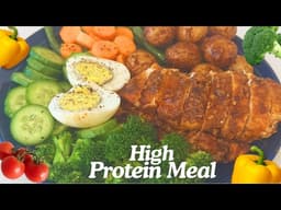 High Protein Meal Prep for Weight Loss | Quick & Easy Recipes@SnehalsDiaries