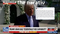 TRUMP WILL BOMB IRANIAN BRIDGES AND POWER PLANTS FROM 8 PM TONIGHT