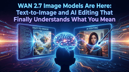 WAN 2.7 Image Models Are Here: Text-to-Image and AI Editing That Finally Understands What You Mean | WaveSpeedAI Blog