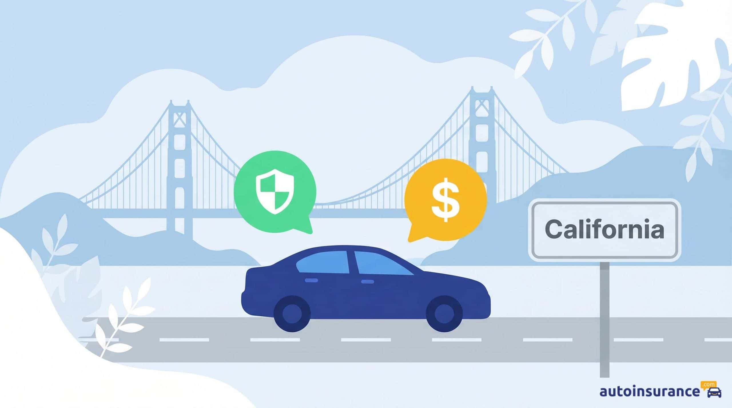Average Cost of Auto Insurance in California