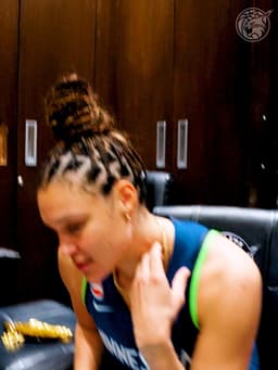 @WNBA reposted: a surreal moment 💙 https://t.co/6LzvUODwn7