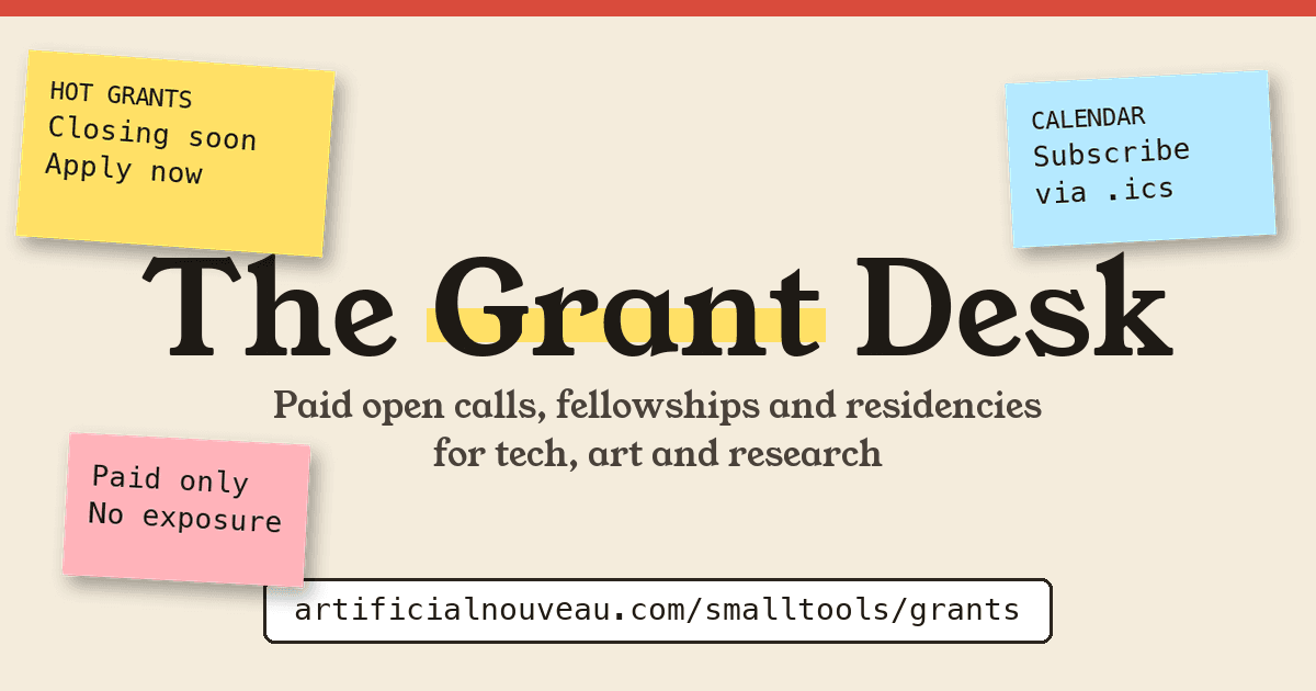 Funded Artist Residencies (Worldwide) | The Grant Desk