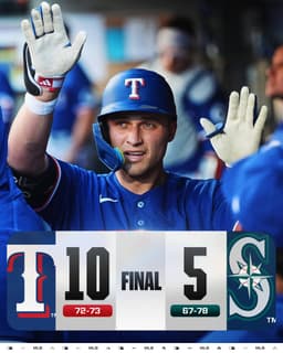 @MLB: The @Rangers slug 3 home runs and start the series with a W! https://t.co/jlNNpioRW0