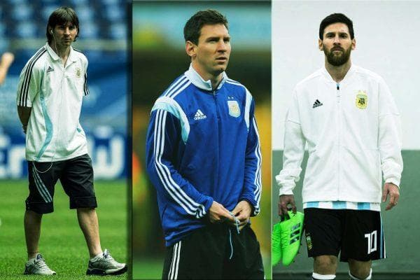 Lionel Messi's haircuts, beard and style evolution through the ...