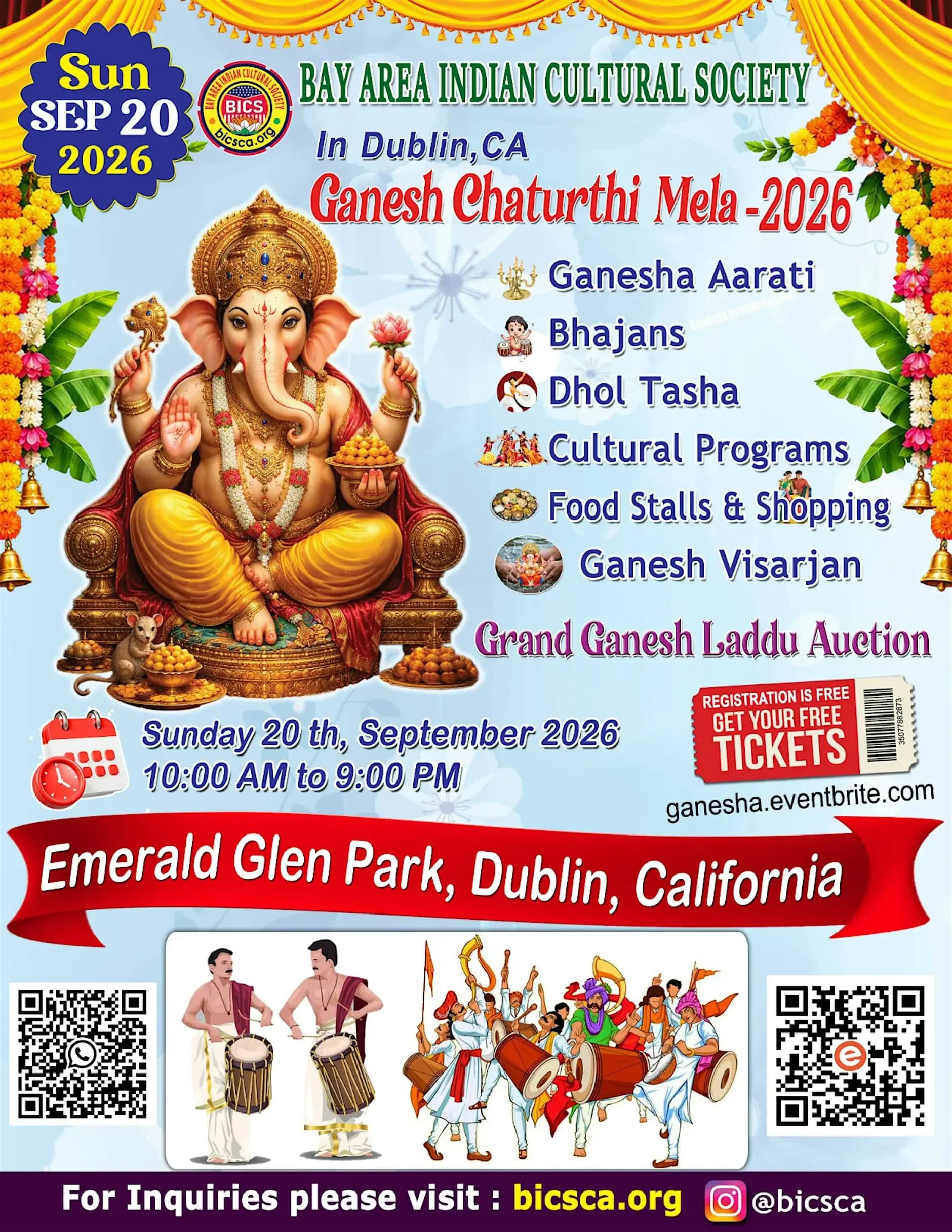 BICS Ganesh Chaturthi Mela - Ronnie's Awesome List