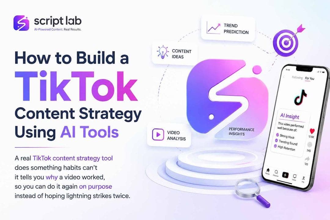 How to Build a TikTok Content Strategy Using AI Tools - ScriptLabs