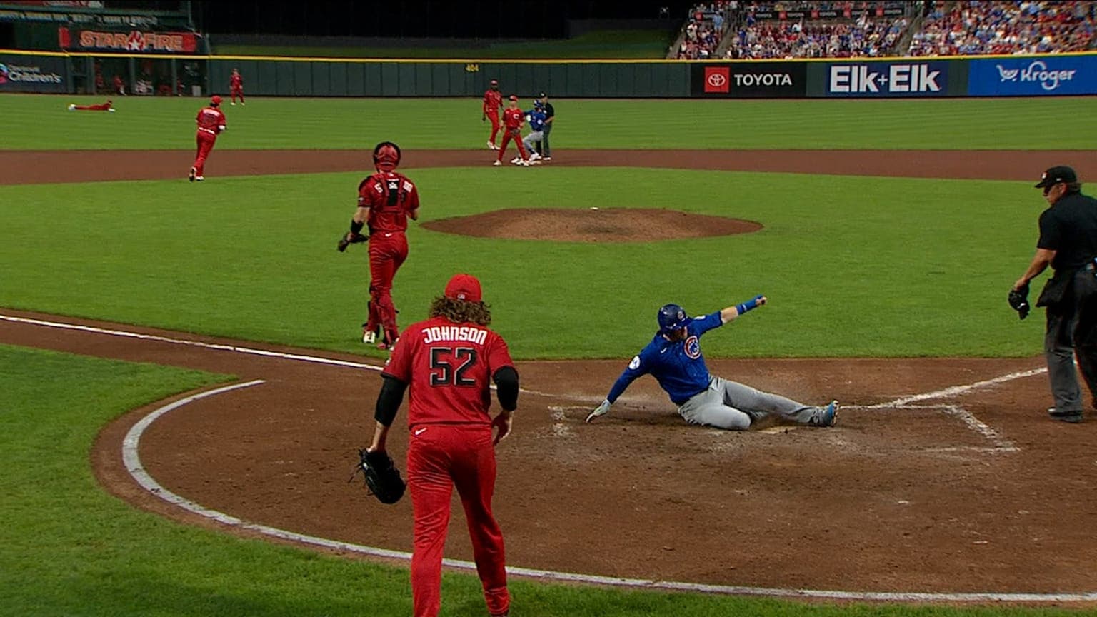 Pierce Johnson In play, run(s) to Nico Hoerner | 09/19/2026 - MLB.com